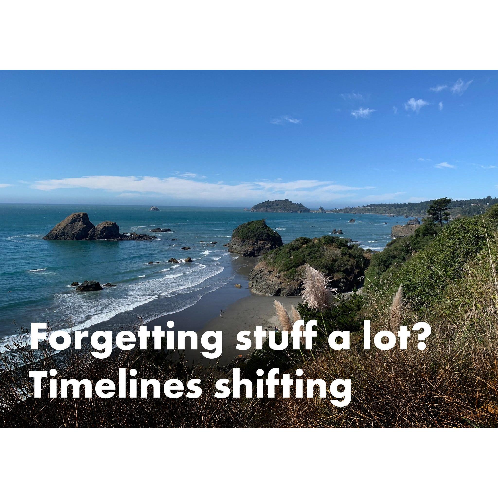 Forgetting stuff a lot? - Timelines shifting – DrivingToTheRez